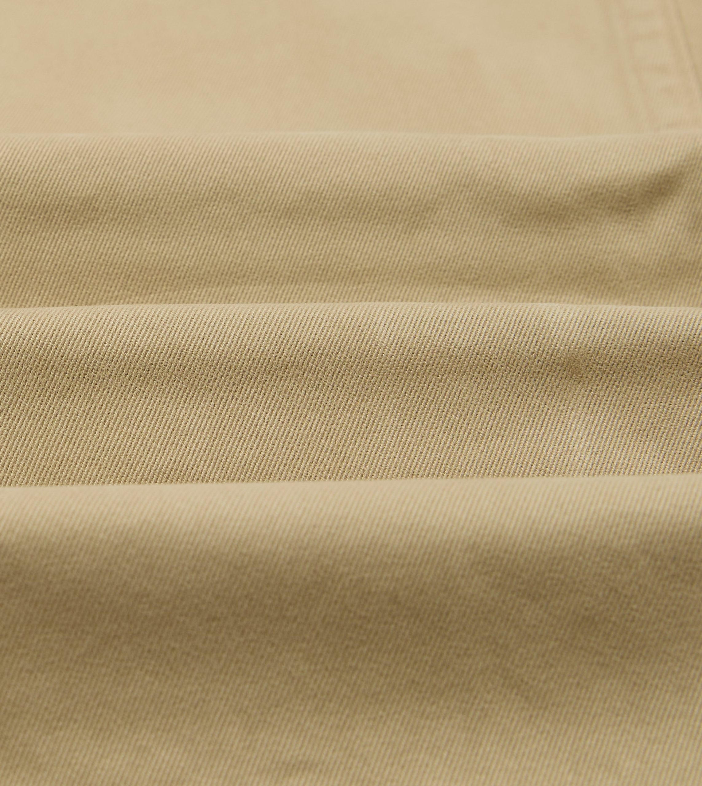 Sand Heavy Cotton Flat Front Chino - Image 2