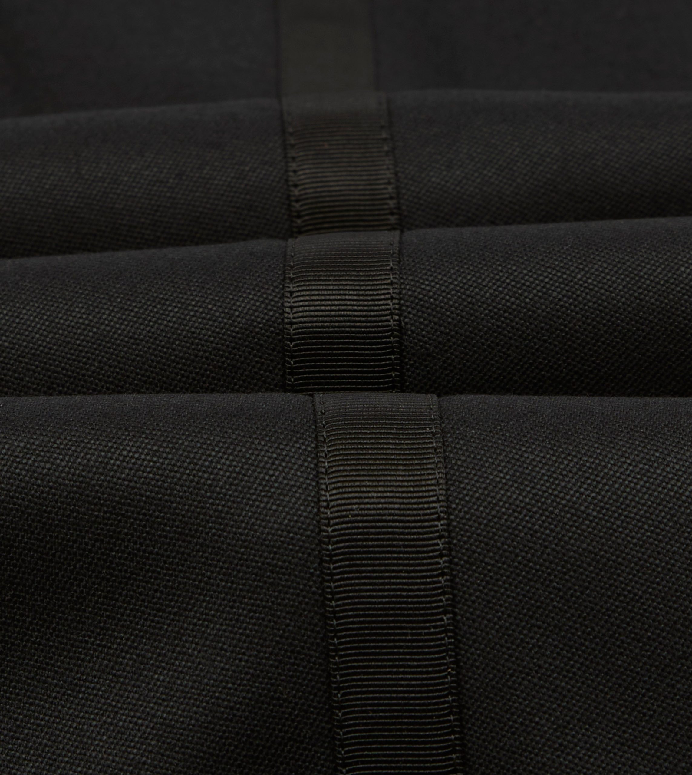 Black Barathea Wool Dinner Trousers - Image 2
