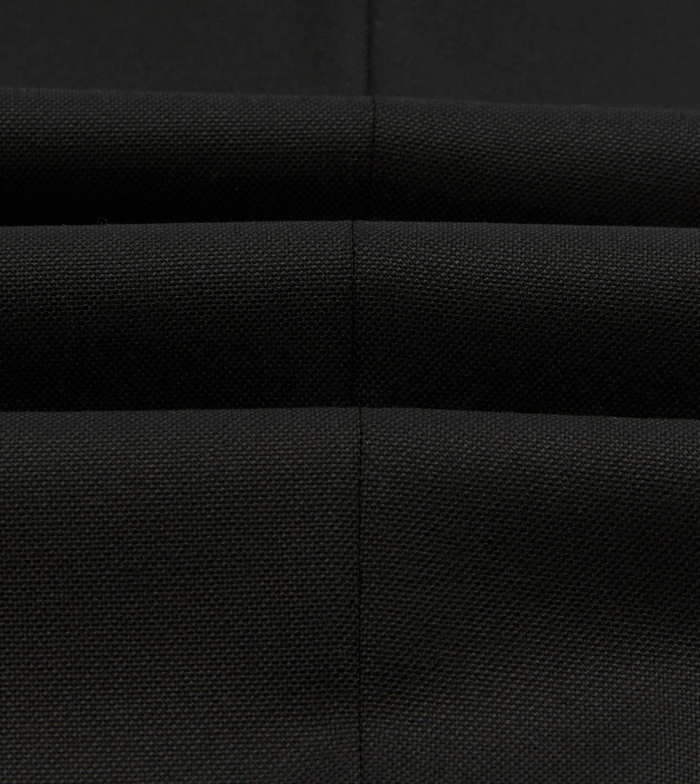 Black Fresco® Wool Single-Pleat Trouser - Image 2