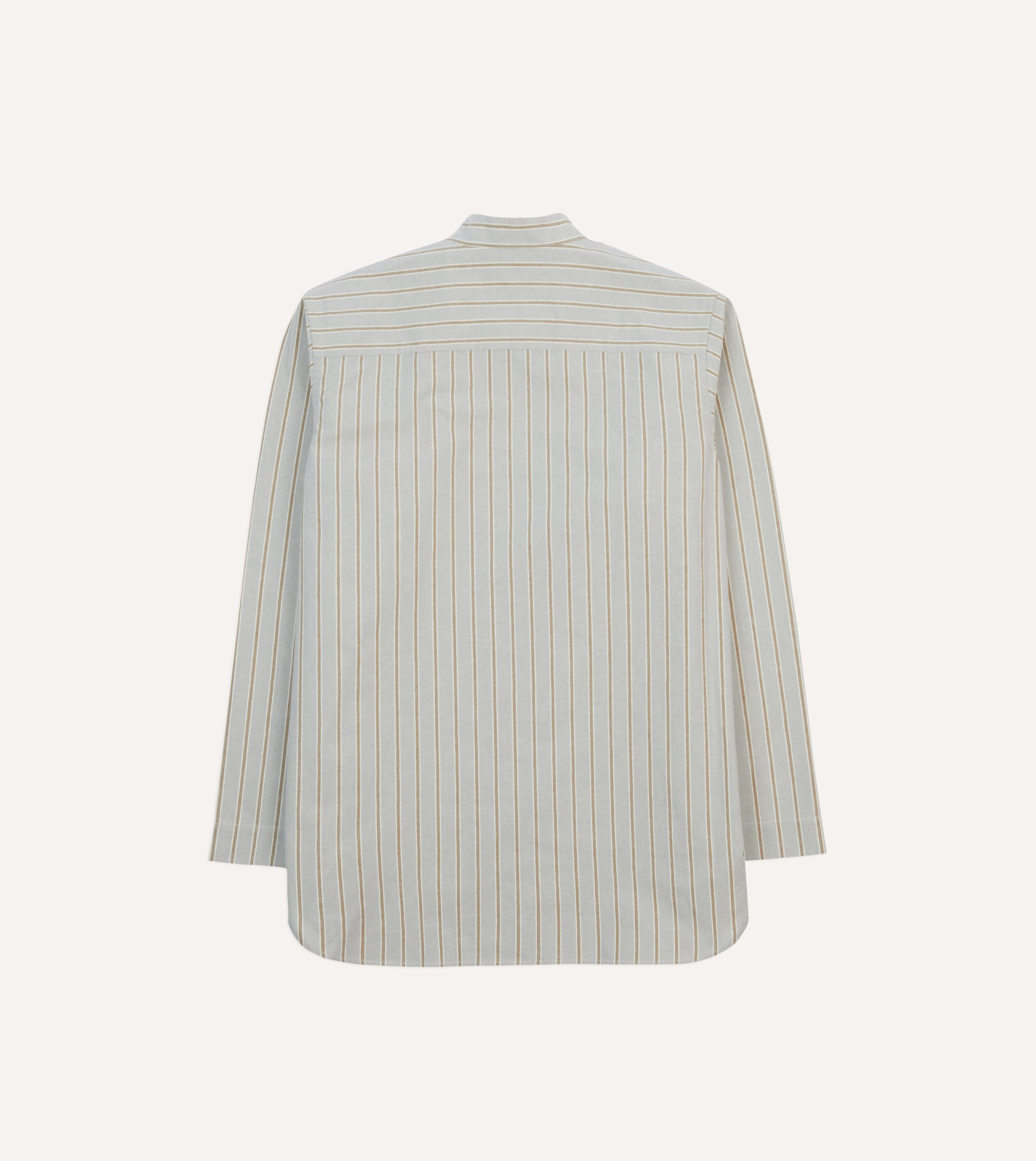 Blue Stripe Cotton Pyjama Set - Image 7