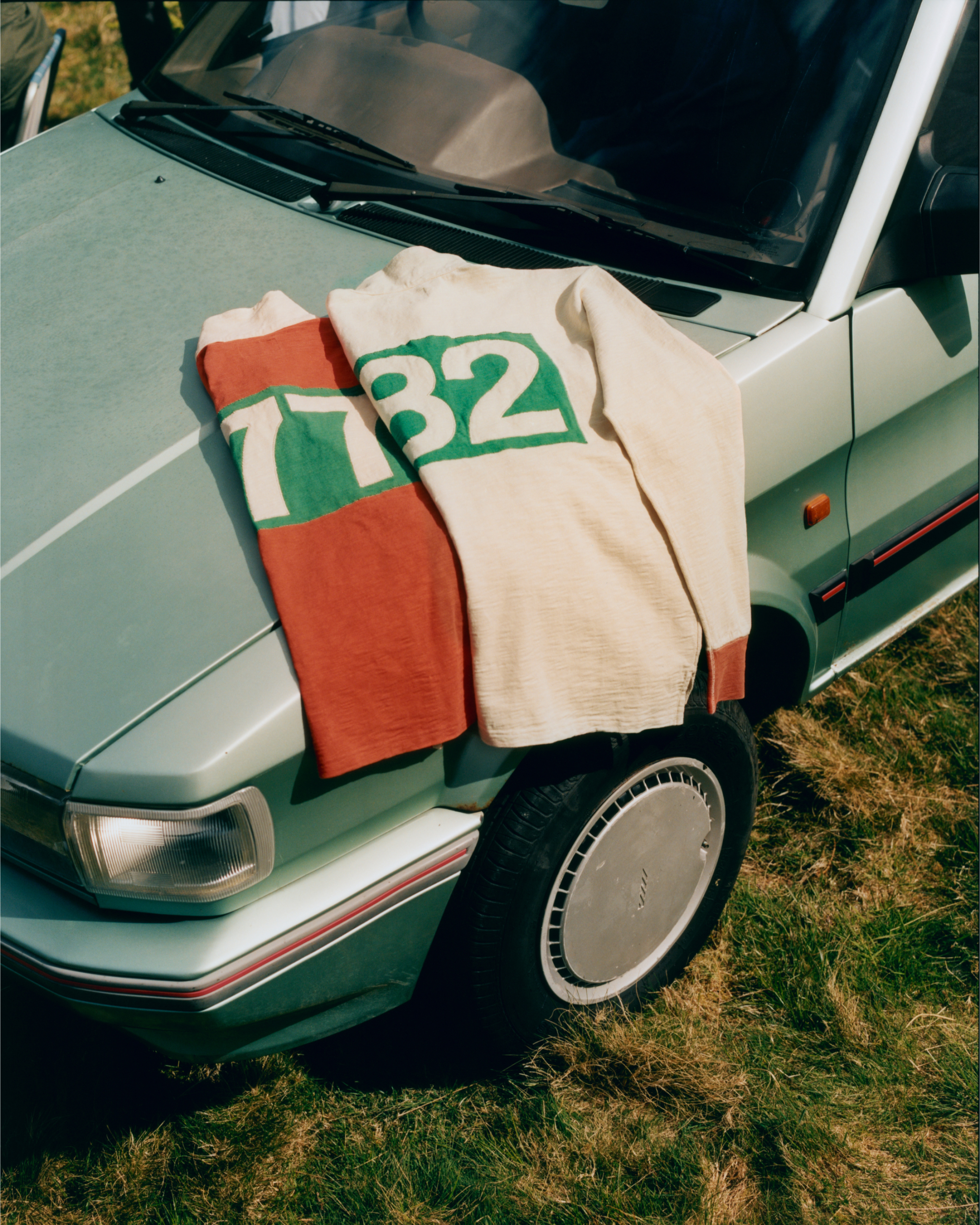 Drake's and New Balance '82 Flam?? Rugby Shirt - Image 7